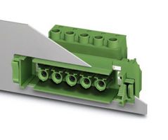 PHOENIX CONTACT 1703771 TERMINAL BLOCK, FEED-THRU PLUG, 2WAY/GRN