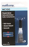 MULTICOMP MC001787 CHEMICAL, 3G, MULTIPURPOSE ADHESIVE