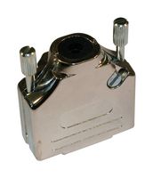 NORCOMP 970-037-030R121 D Sub Backshell, ARMOR 970 Series, DC, 180°, Zinc Alloy Body