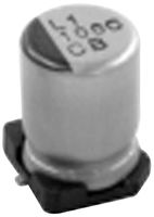 NICHICON UCB1V100MCL1GS SMD Aluminum Electrolytic Capacitor, Radial Can - SMD, 10 µF, 35 V, 2000 hours @ 85°C, Polar