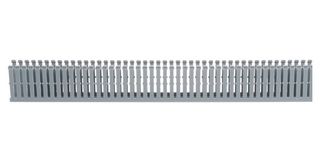 PANDUIT F1X3LG6 Raceway Duct, Narrow Slot Base, 3.12 " (H) x 1.26 " (W) x 6 ft (L), Grey, PVC, Panduct Type F
