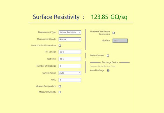 High Resistivity App