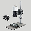 IR Inspection with Microscope Optics